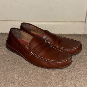 Florsheim Chestnut Leather Loafers